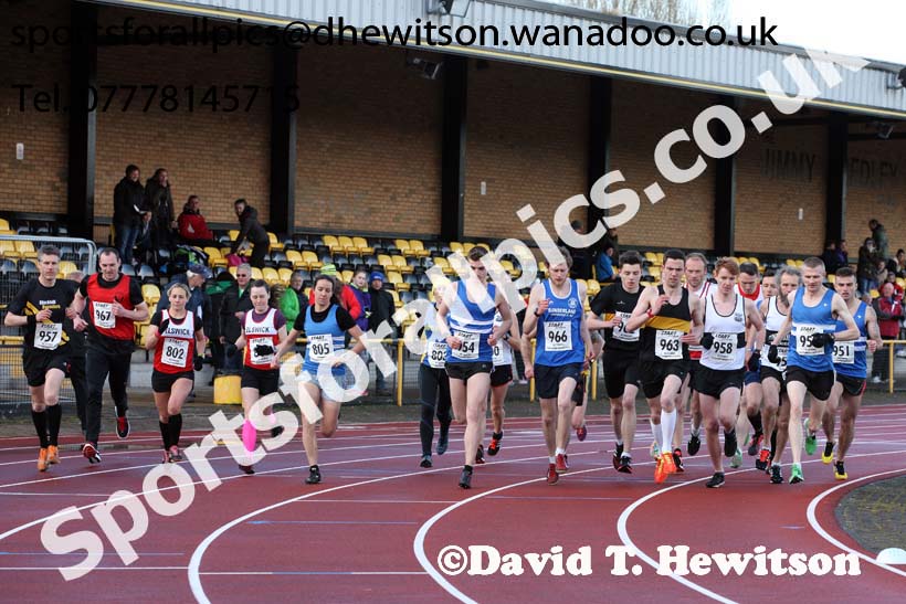 North Eastern 10000 metres Championships, Monkton Stadium, Jarrow. Photo: David T. Hewitson/Sports for All Pics